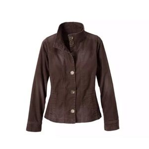 PrAna “Kara” Corduroy Cord Jacket Brown